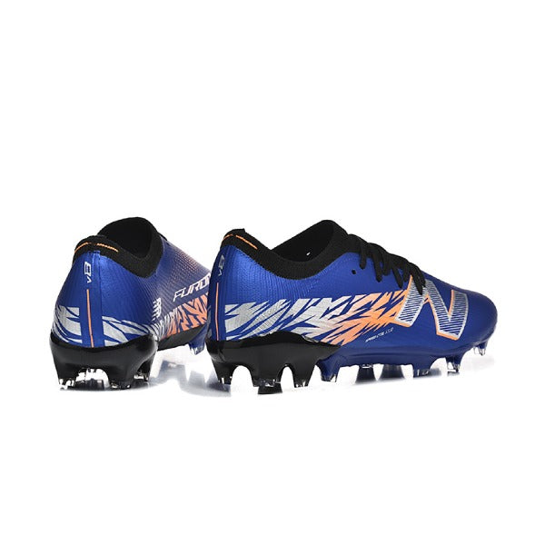 New Balance Furon Team V8 Blue and Orange FG