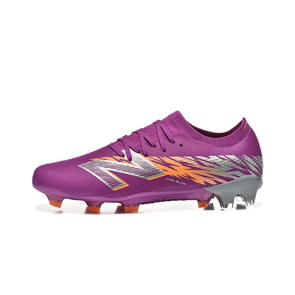 New Balance Furon Team V8 Purple and Orange FG