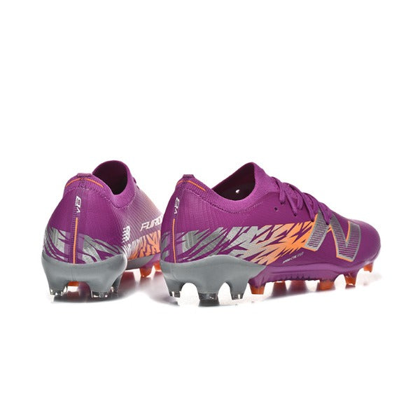 New Balance Furon Team V8 Purple and Orange FG