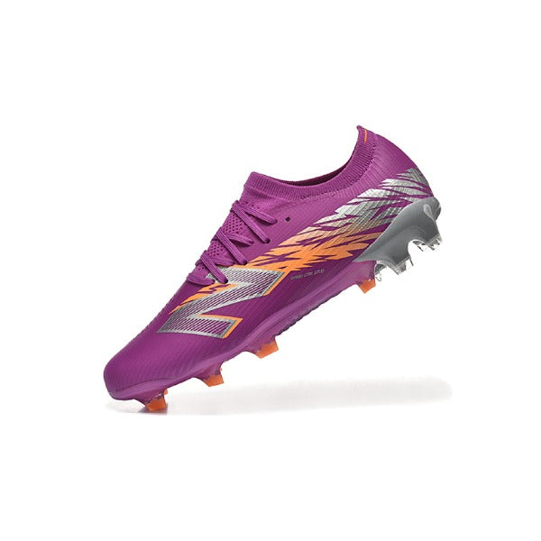 New Balance Furon Team V8 Purple and Orange FG