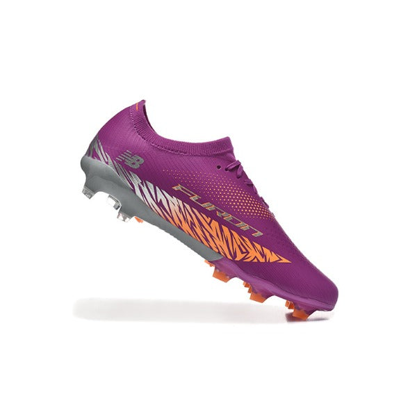 New Balance Furon Team V8 Purple and Orange FG