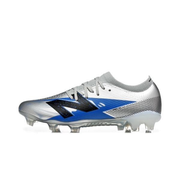 New Balance Furon Team V8 Silver and Blue FG