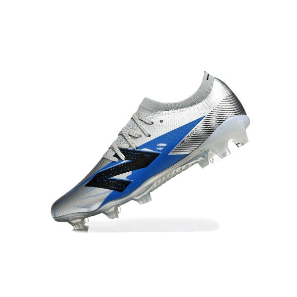 New Balance Furon Team V8 Silver and Blue FG