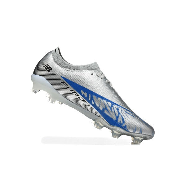 New Balance Furon Team V8 Silver and Blue FG