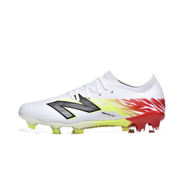 New Balance Furon Team V8 White and Red FG