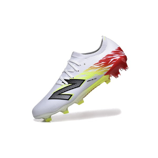 New Balance Furon Team V8 White and Red FG