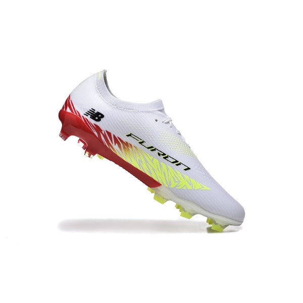 New Balance Furon Team V8 White and Red FG