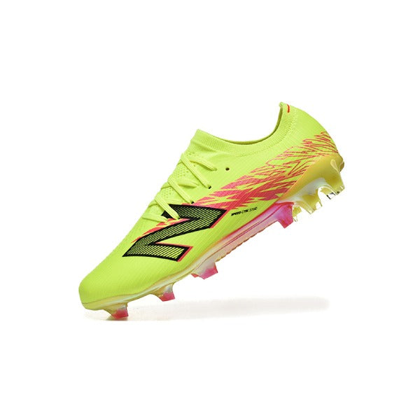 New Balance Furon Team V8 Yellow and Pink FG