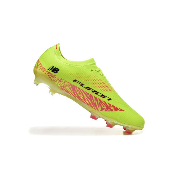 New Balance Furon Team V8 Yellow and Pink FG