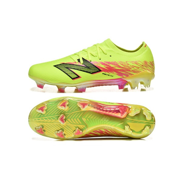 New Balance Furon Team V8 Yellow and Pink FG