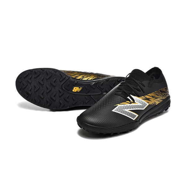 New Balance Furon V8 Elite Black and Golden TF