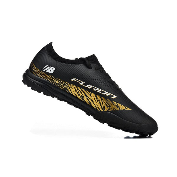 New Balance Furon V8 Elite Black and Golden TF