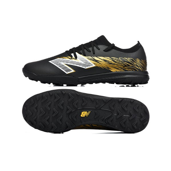 New Balance Furon V8 Elite Black and Golden TF
