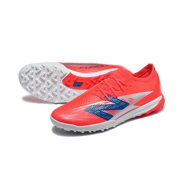 New Balance Furon V8 Elite Pink and Silver TF
