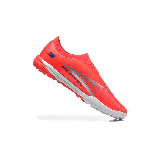 New Balance Furon V8 Elite Pink and Silver TF