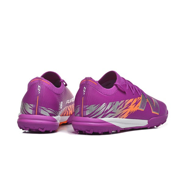 New Balance Furon V8 Elite Purple and Orange TF