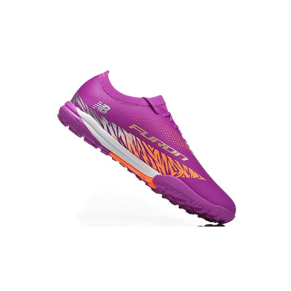 New Balance Furon V8 Elite Purple and Orange TF