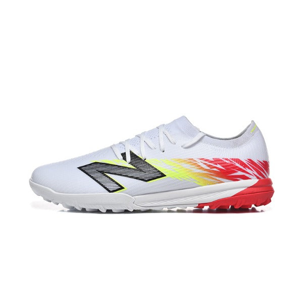 New Balance Furon V8 Elite White, Yellow and Red TF