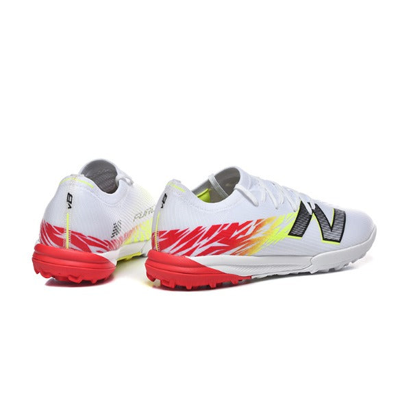 New Balance Furon V8 Elite White, Yellow and Red TF