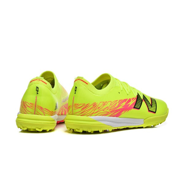 New Balance Furon V8 Elite Yellow and Pink TF