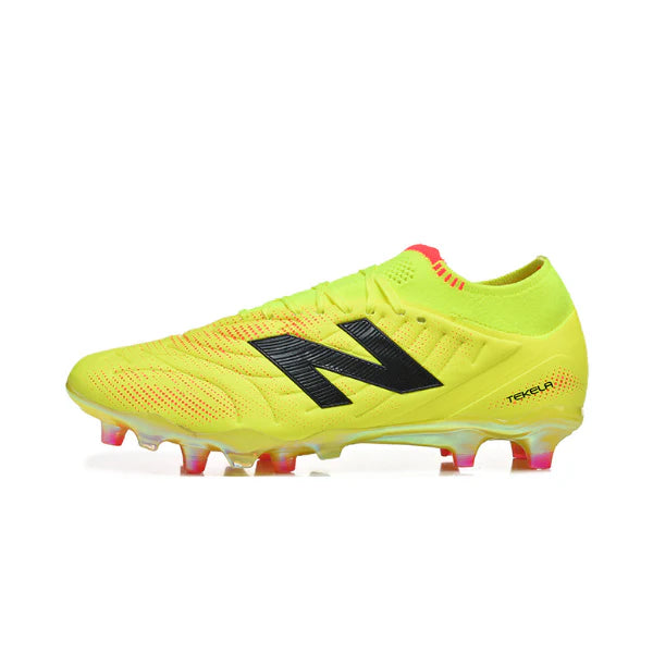 New Balance Tekela Elite V5 Yellow and Orange FG