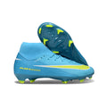Nike Air Zoom Mercurial Superfly 10 Academy Blue and Yellow FG