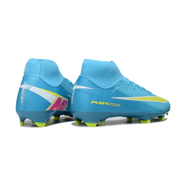 Nike Air Zoom Mercurial Superfly 10 Academy Blue and Yellow FG
