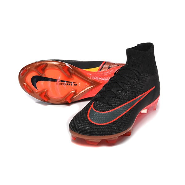Nike Air Zoom Mercurial Superfly 10 Academy Kids Black and Red Artificial Ground AG Football Boot Blueprint Pack