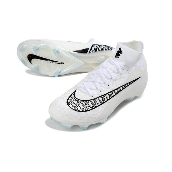 Nike Air Zoom Mercurial Superfly 10 Dior White Kids Firm Ground FG Football Boot