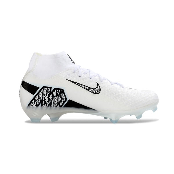 Nike Air Zoom Mercurial Superfly 10 Dior White Kids Firm Ground FG Football Boot