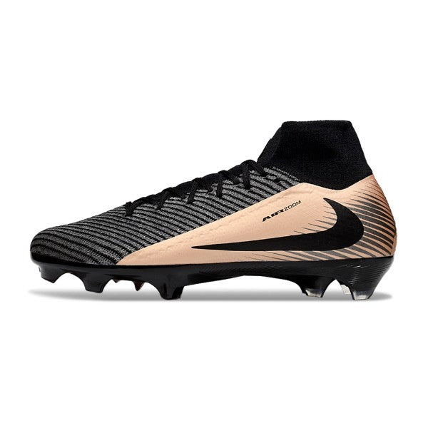 Nike Air Zoom Mercurial Superfly 10 Elite Black and Bronze FG