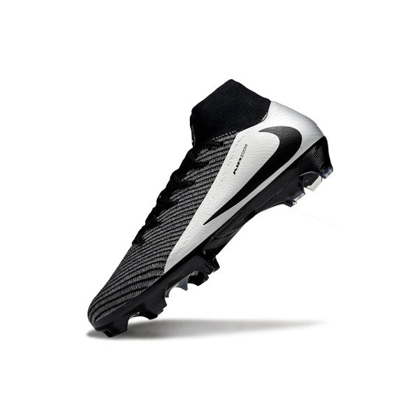 Nike Air Zoom Mercurial Superfly 10 Elite Black and Silver FG
