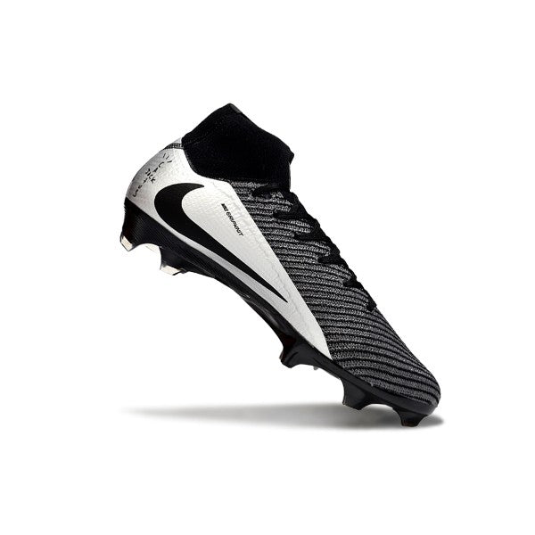 Nike Air Zoom Mercurial Superfly 10 Elite Black and Silver FG