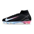 Nike Air Zoom Mercurial Superfly 10 Elite Black Blue and Pink FG