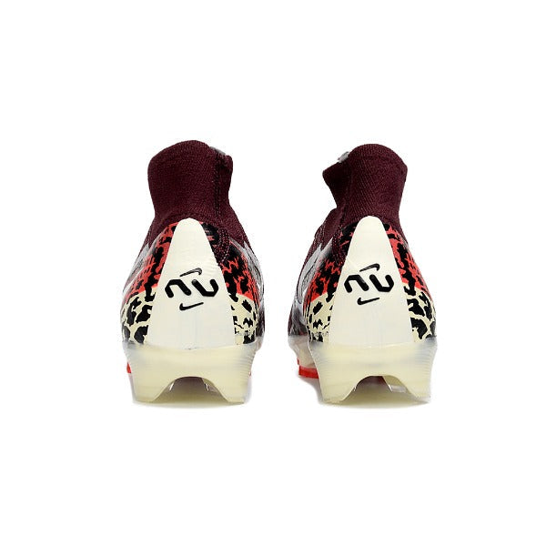 Nike Air Zoom Mercurial Superfly 10 Elite Dark Red Firm Ground FG Kids Football Boot
