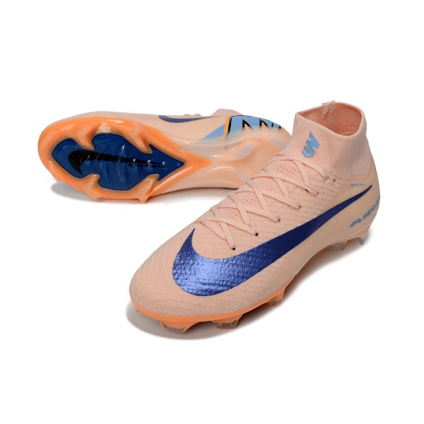 Nike Air Zoom Mercurial Superfly 10 Elite Orange and Blue FG