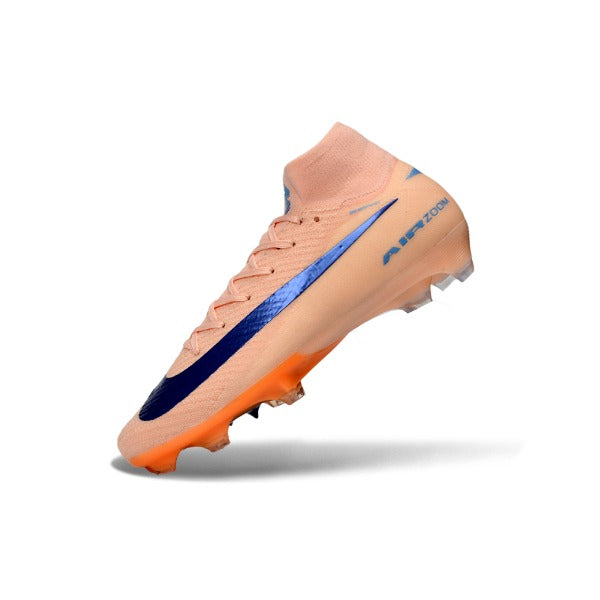 Nike Air Zoom Mercurial Superfly 10 Elite Orange and Blue FG