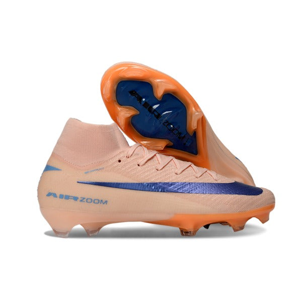 Nike Air Zoom Mercurial Superfly 10 Elite Orange and Blue FG