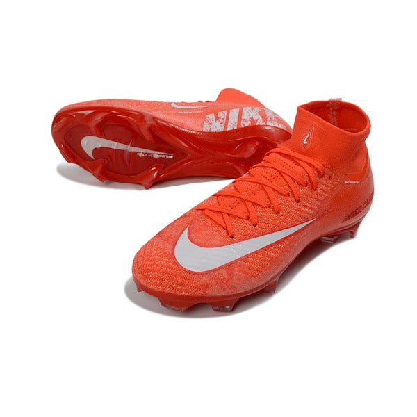 Nike Air Zoom Mercurial Superfly 10 Elite Orange and White FG