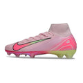 Nike Air Zoom Mercurial Superfly 10 Elite Pink and Light Green FG