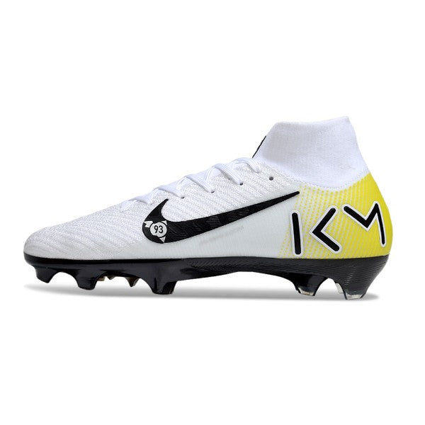 Nike Air Zoom Mercurial Superfly 10 Elite White and Yellow FG