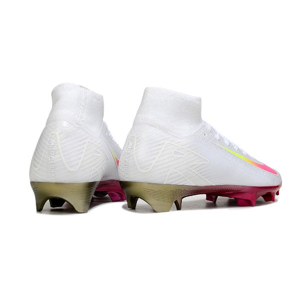 Nike Air Zoom Mercurial Superfly 10 Elite White and Pink FG