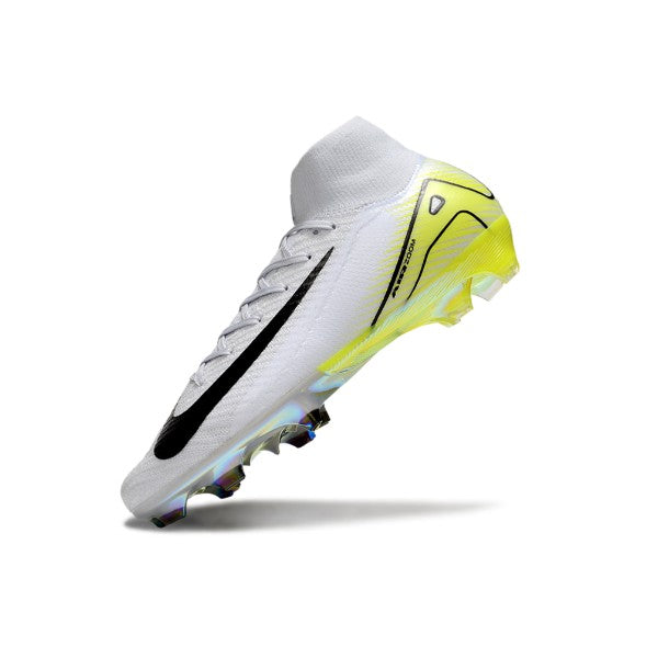 Nike Air Zoom Mercurial Superfly 10 Elite White and Light Green FG