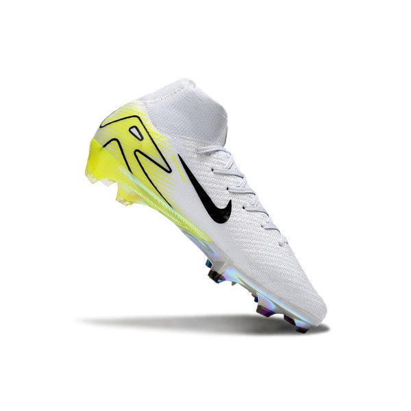 Nike Air Zoom Mercurial Superfly 10 Elite White and Light Green FG