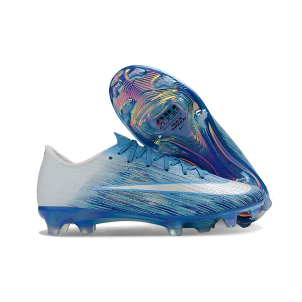 Nike Air Zoom Mercurial Superfly 11 Elite Blue and White Firm Ground FG Kids Football Boot