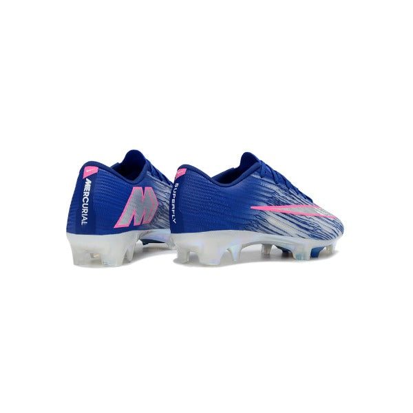 Nike Air Zoom Mercurial Superfly 11 Elite Blue and White Firm Ground FG Kids Football Boot
