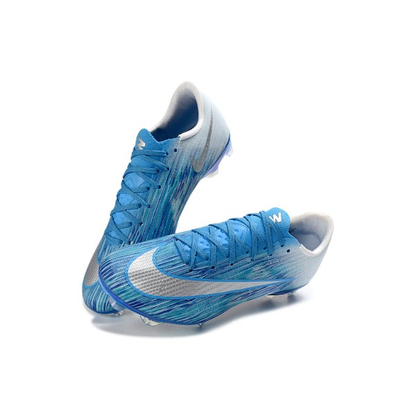 Nike Air Zoom Mercurial Superfly 11 Elite Blue and White Firm Ground FG Kids Football Boot