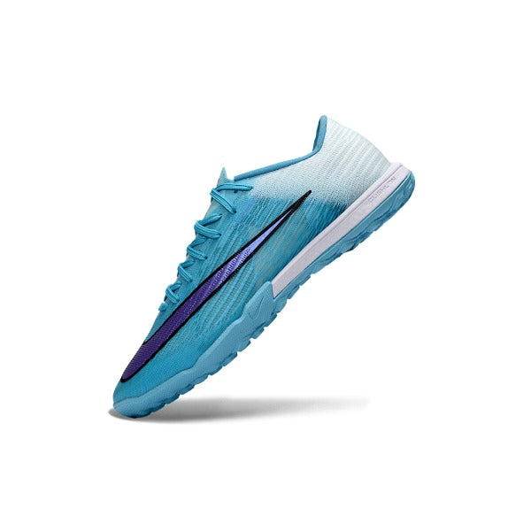 Nike Air Zoom Mercurial Superfly 11 Elite Blue and White Turf TF Kids Football Boot