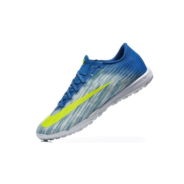 Nike Air Zoom Mercurial Superfly 11 Elite Blue and White Turf TF Kids Football Boot