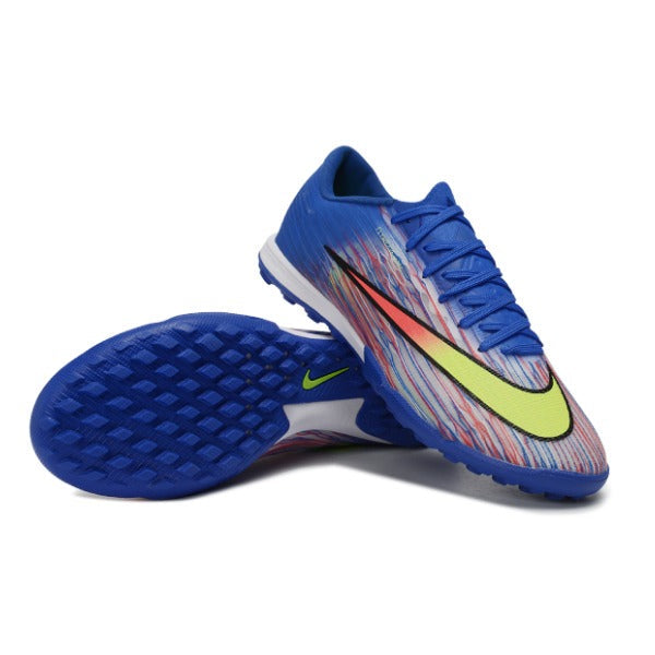 Nike Air Zoom Mercurial Superfly 11 Elite Blue, Orange and White Turf TF Kids Football Boot